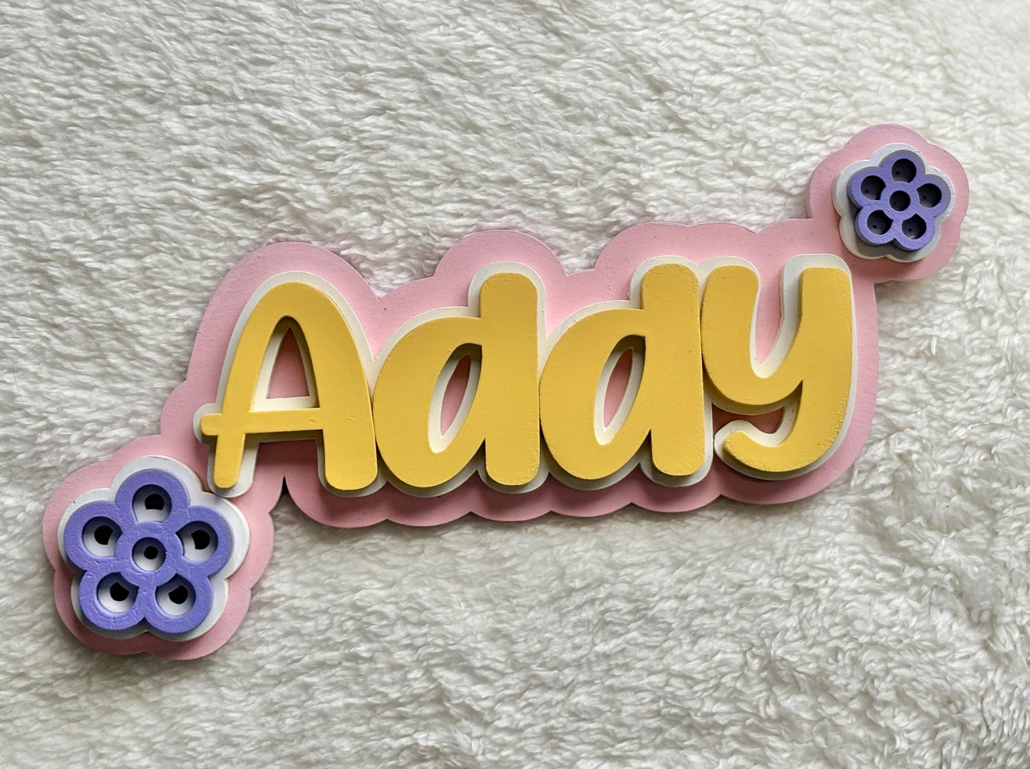 Nursery name sign