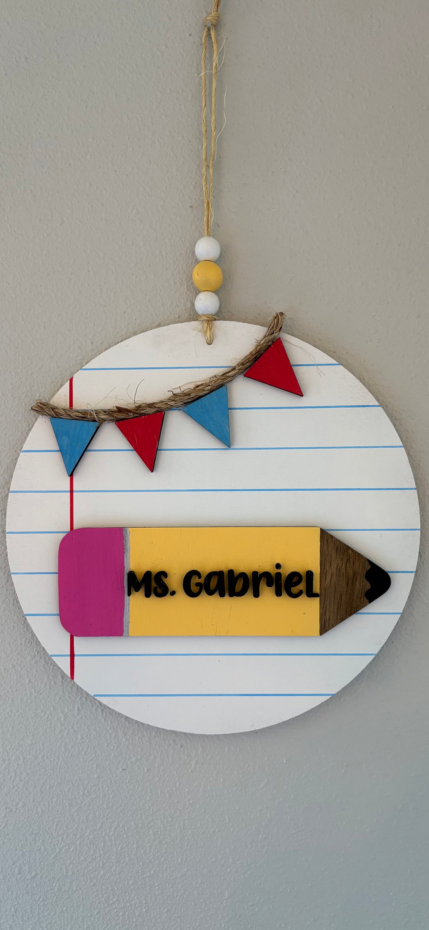 Classroom Decor - Teacher Name