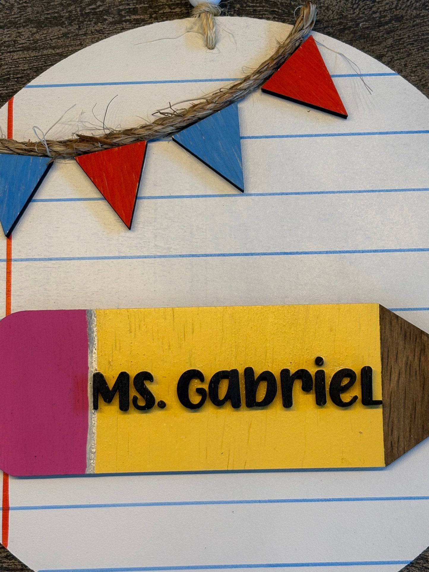 Classroom Decor - Teacher Name